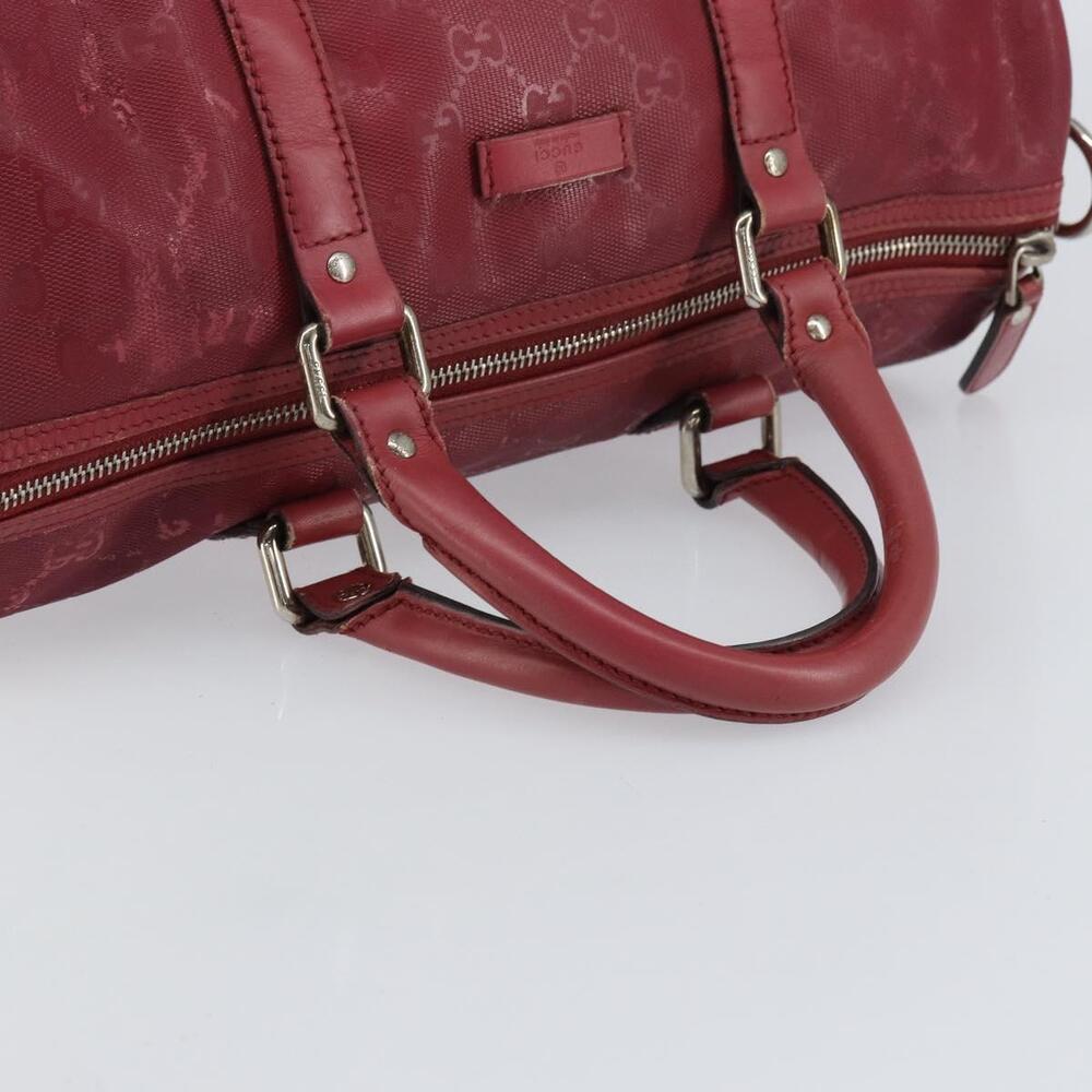 GUCCI GG Implementation Boston Bag PVC Silver Pink 193603 Auth 160604 - Picture 7 of 16